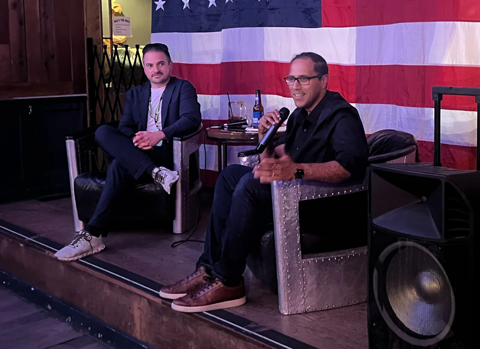 Fireside conversation at the 2025 SF Tech Week event at Westwood in San Francisco.